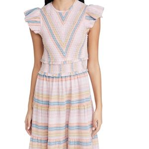ISO Saylor Alanna Stripe Dress. Size M